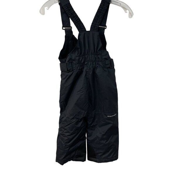Columbia Snow Bib Size 3T Snowslope II Black Ski Snowboard Overall Waterproof - Picture 10 of 12